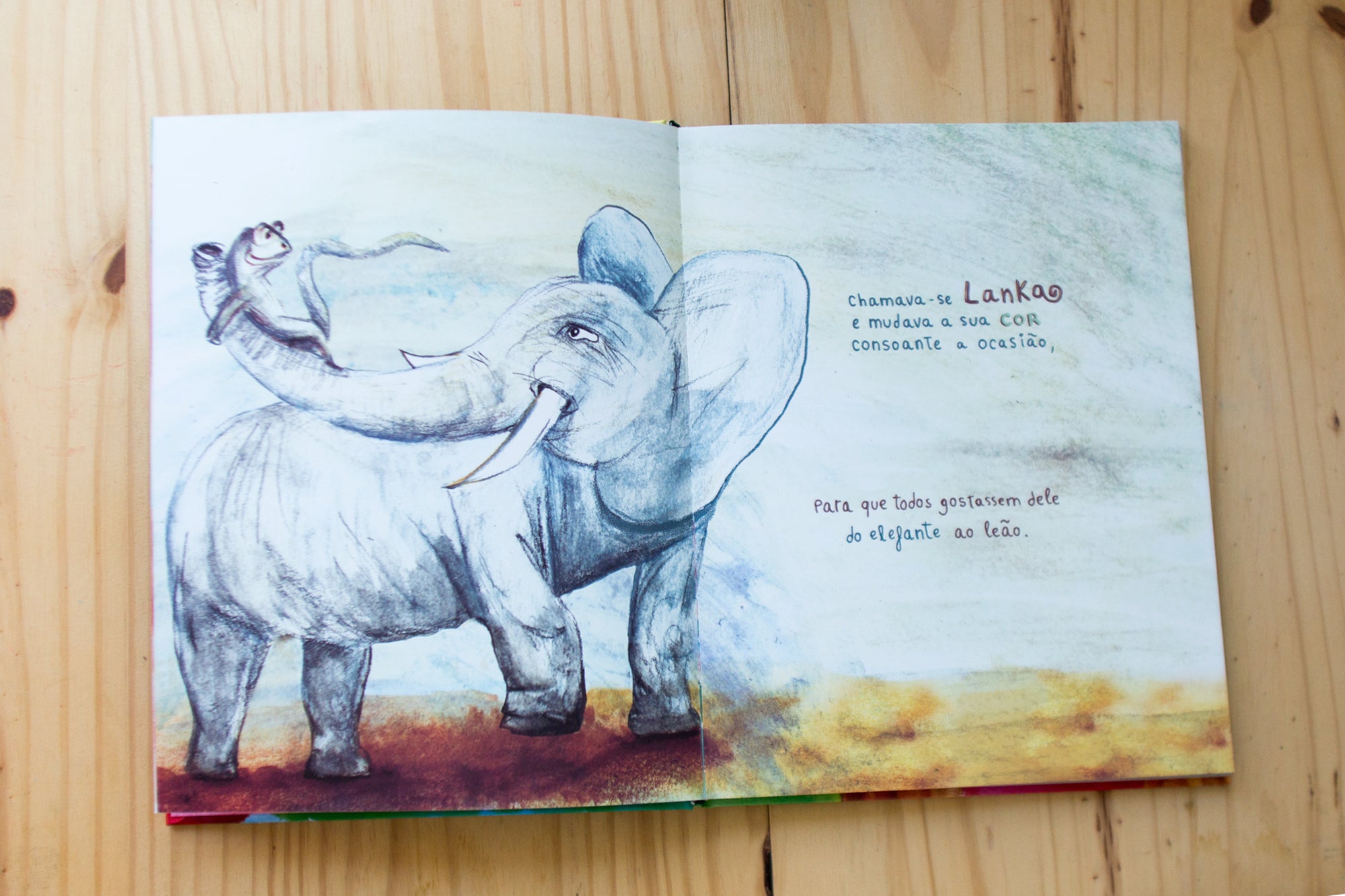 O camaleão que perdeu a cor