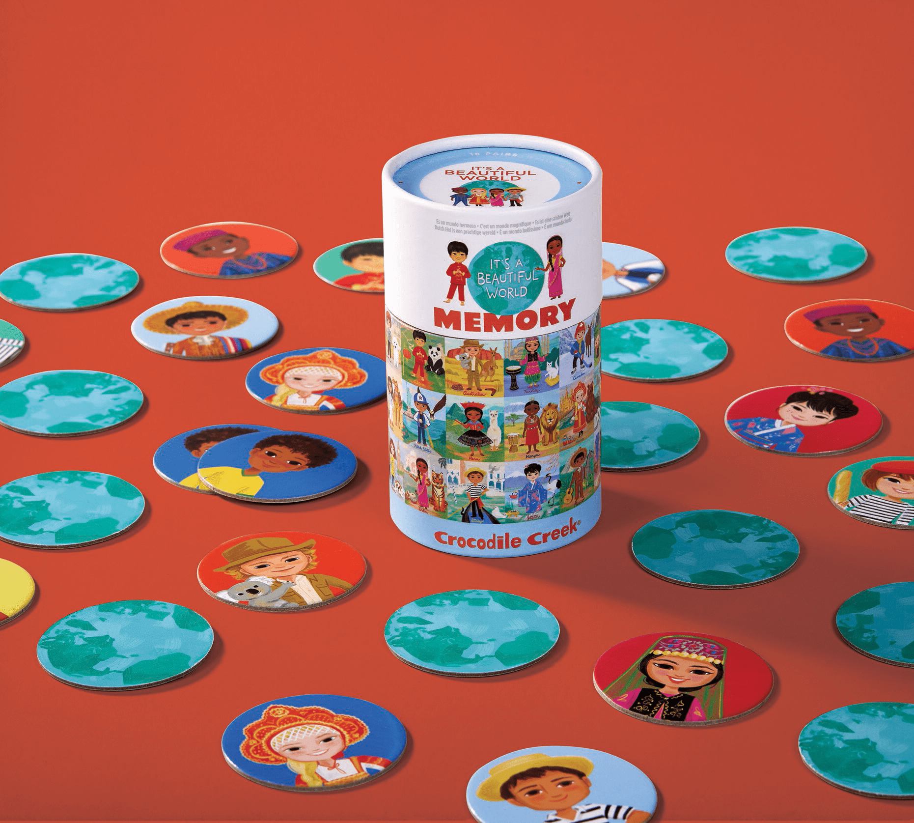 Jogo da memória - Meninos do Mundo