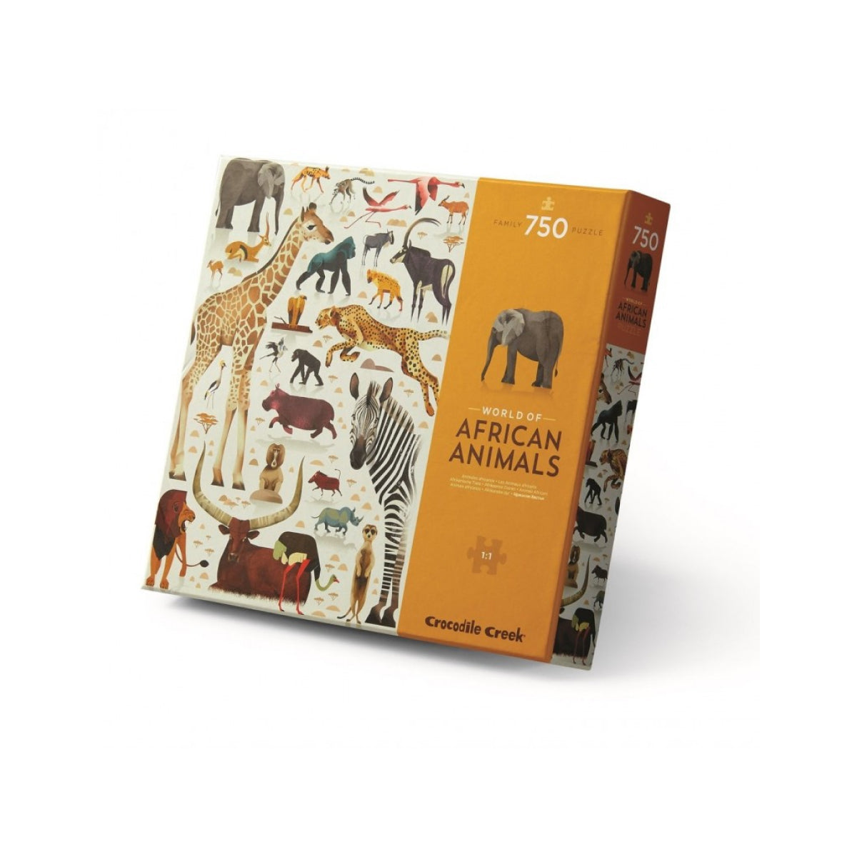 O mundo dos animais Africanos
