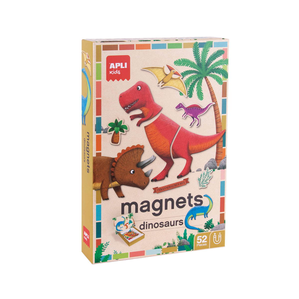 Jogo magnético dos dinossauros