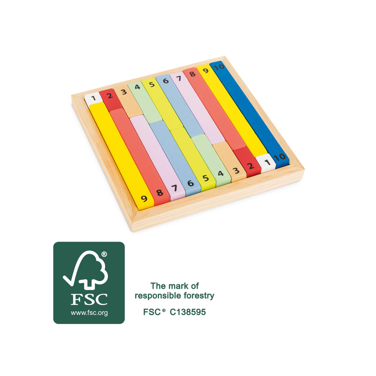 Barrinhas de contagem até 10