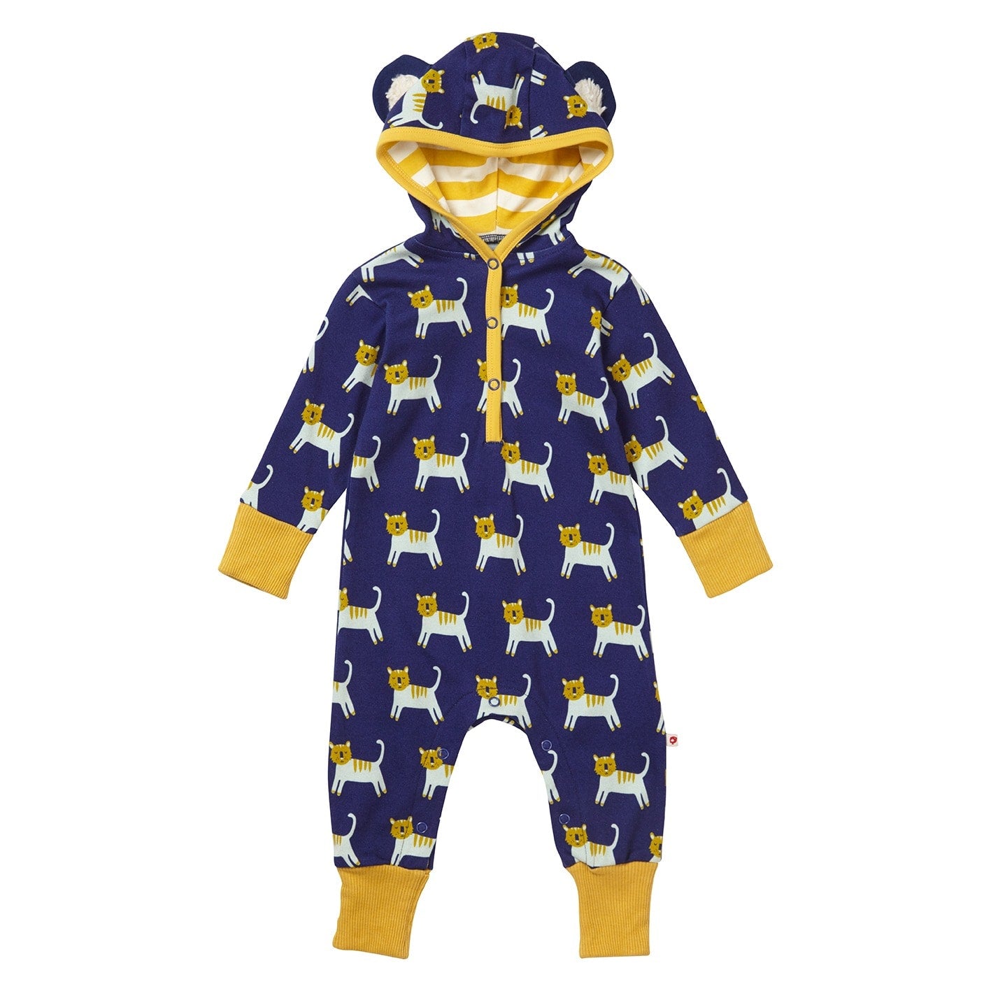 Babygrow com capucho - Olá Tigres!