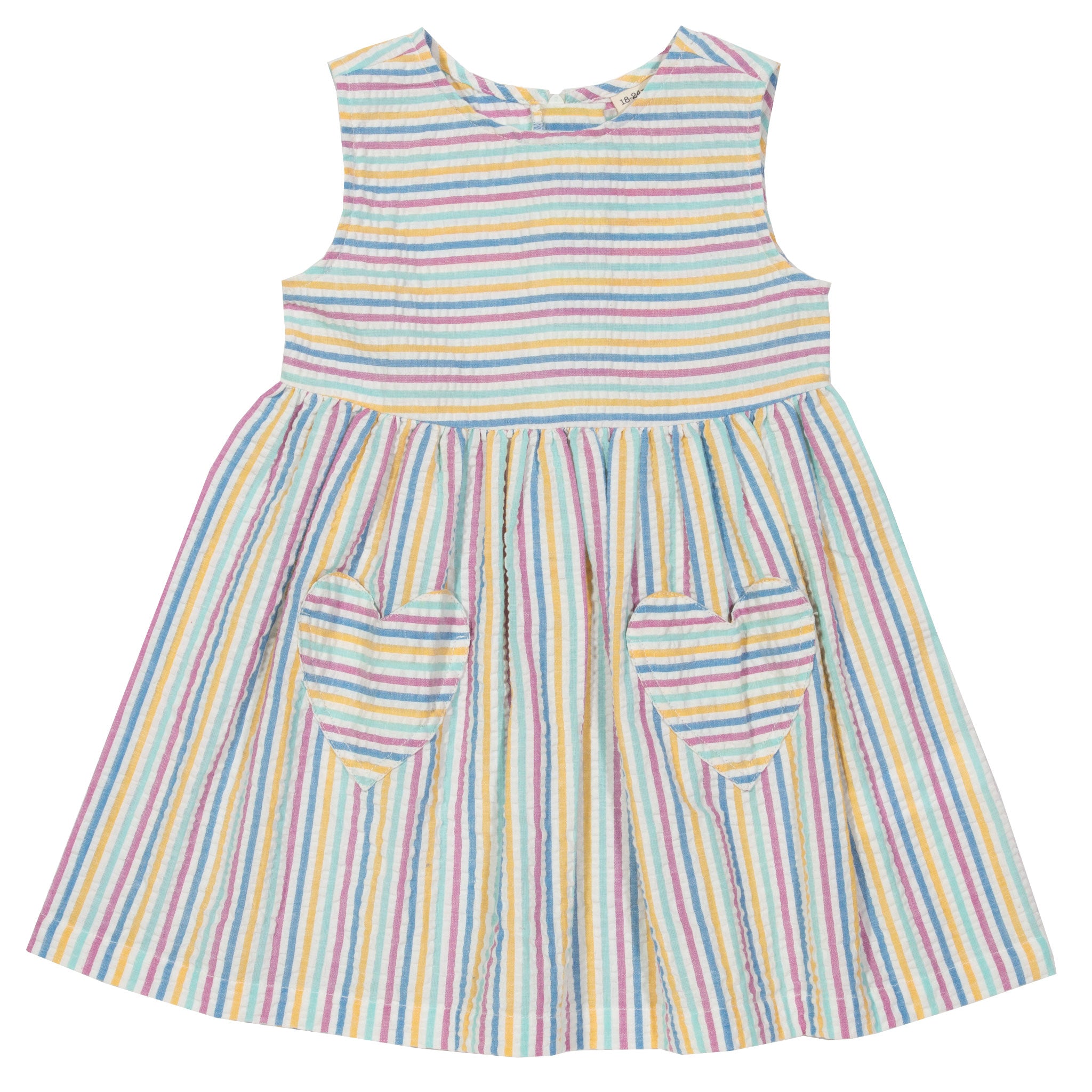 Vestido riscas