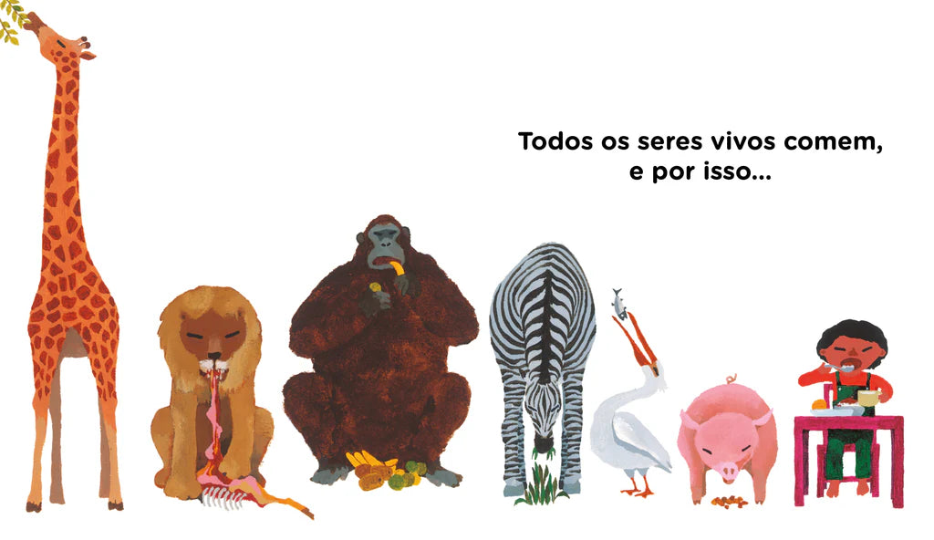 Interior do livro "Todos fazemos cocó", um livro Infantil para Desfralde e/ou Medo de Cocó