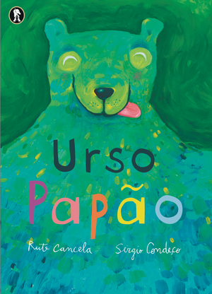 Capa do livro infantil sobre o medo "Urso papão"