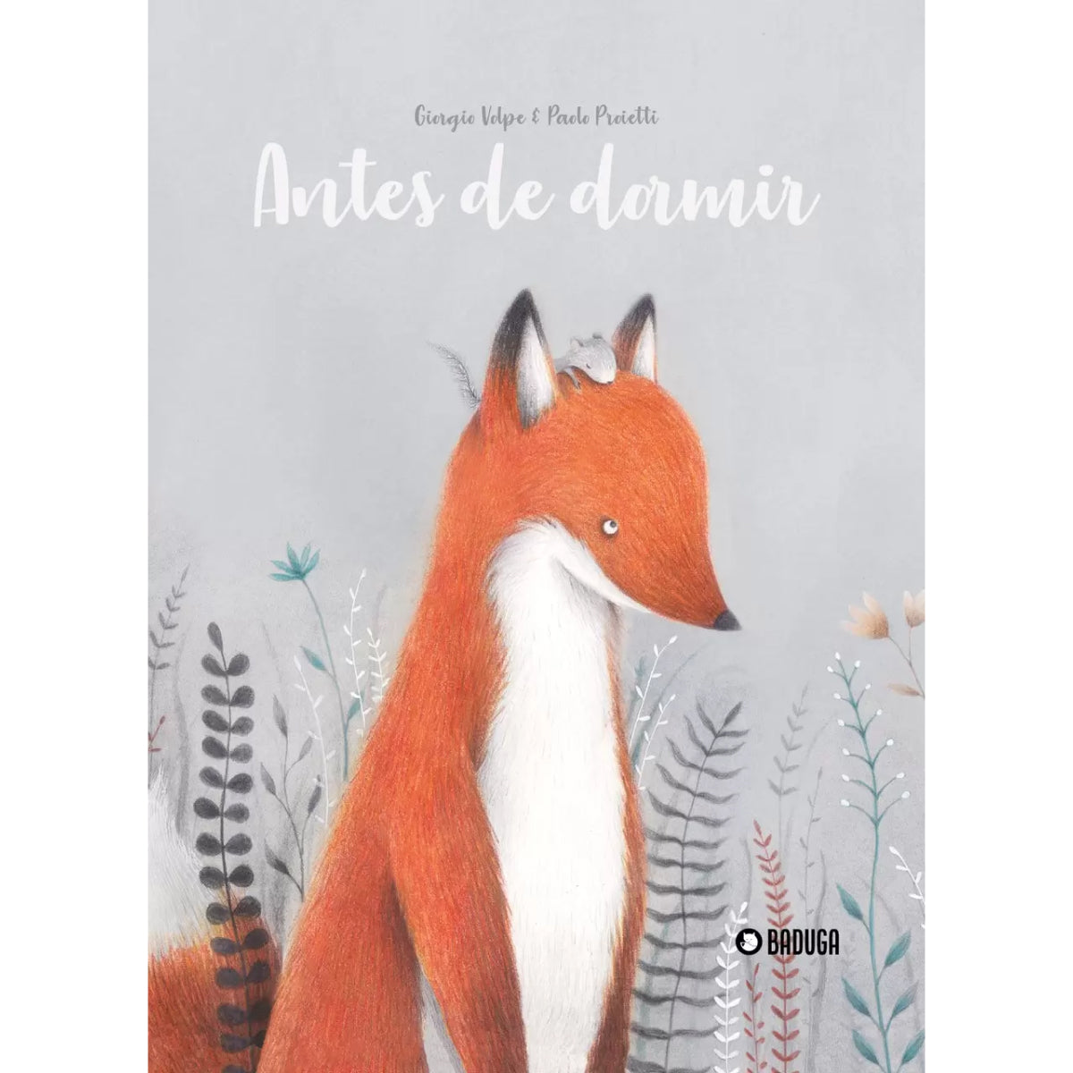Capa do Livro infantil sobre amizade e saudade "Antes de dormir"