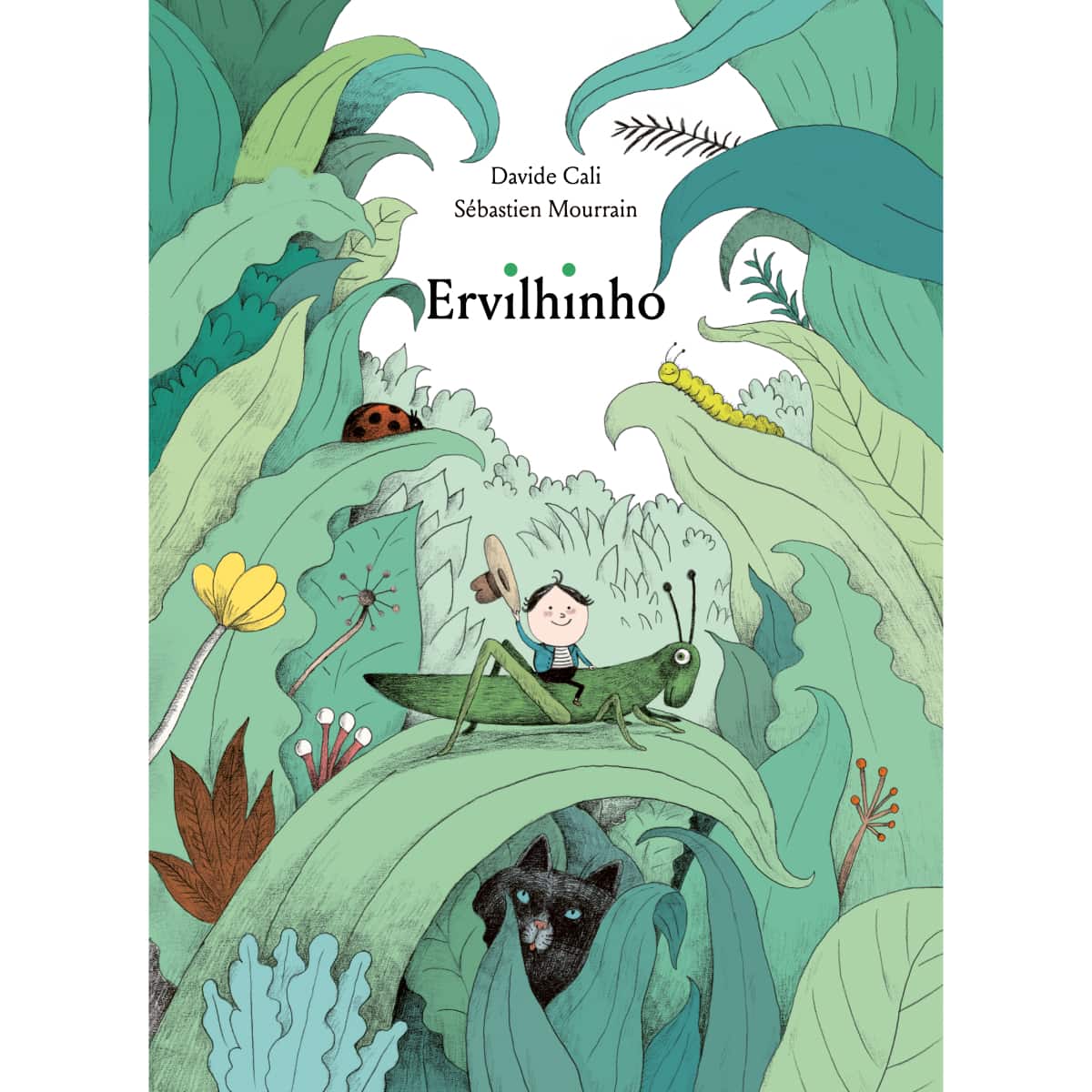 Capa do livro infantil sobre autoaceitação e empatia "Ervilhinho"