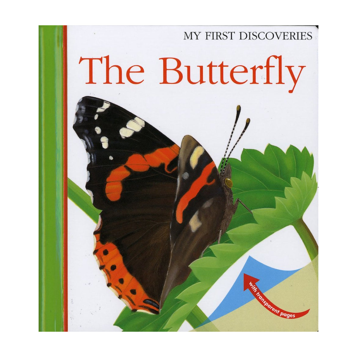 "My First Discoveries - The Butterfly" – capa do livro Infantil em Inglês sobre Borboletas