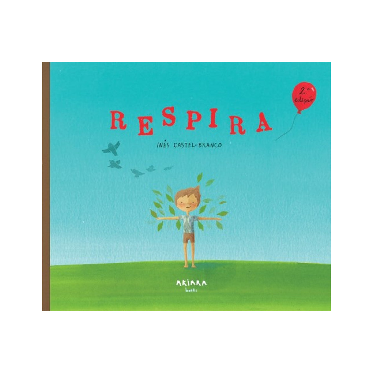 capa do Livro Infantil para Aprender a Respirar e Acalmar a Mente "Respira"