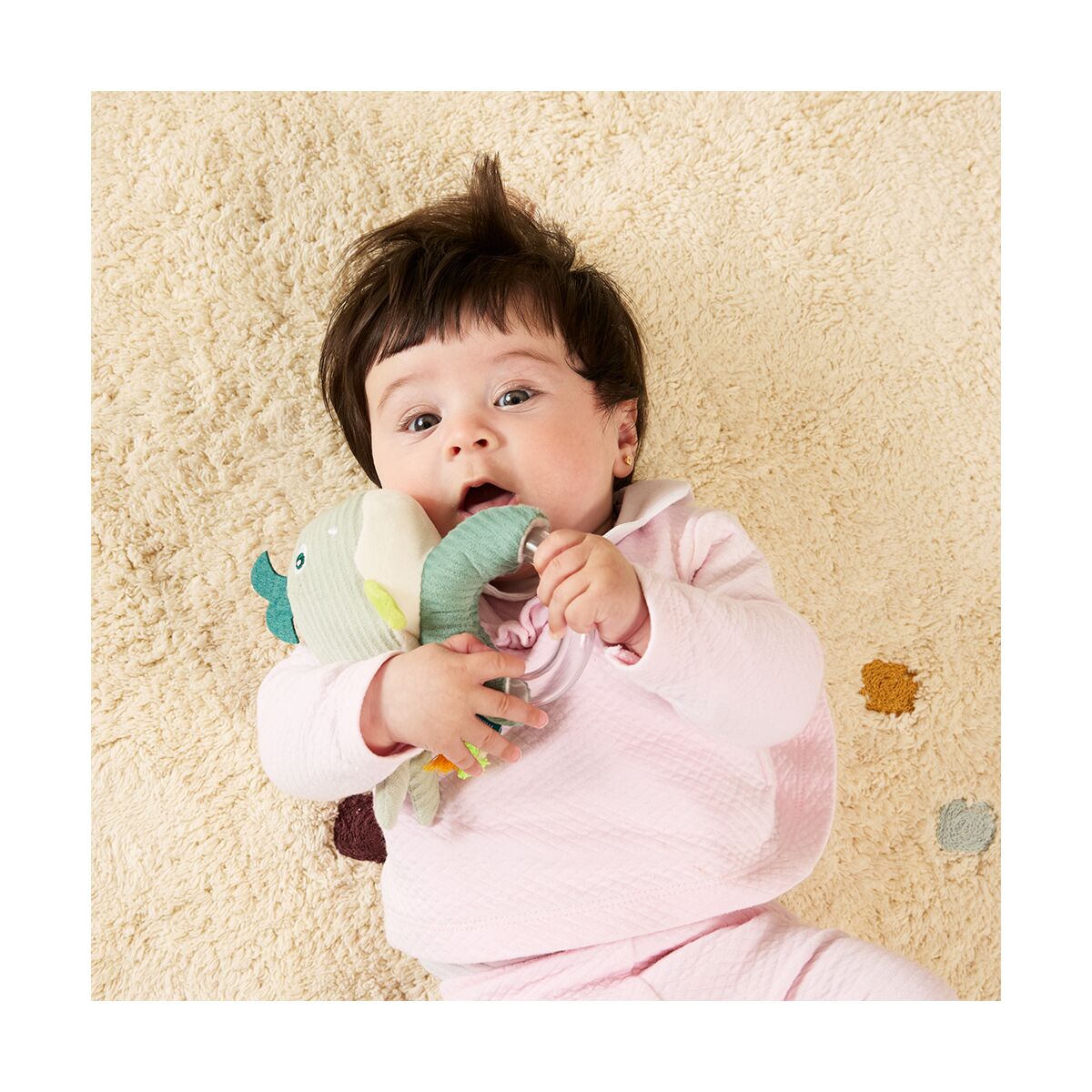 Chocalho Baleia – Brinquedo Sensorial para Bebé | Miniland