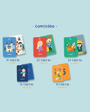 Conteúdodo Jogo do Telefone Estragado da The Happy Gang que estimula a Concentração e Criatividade