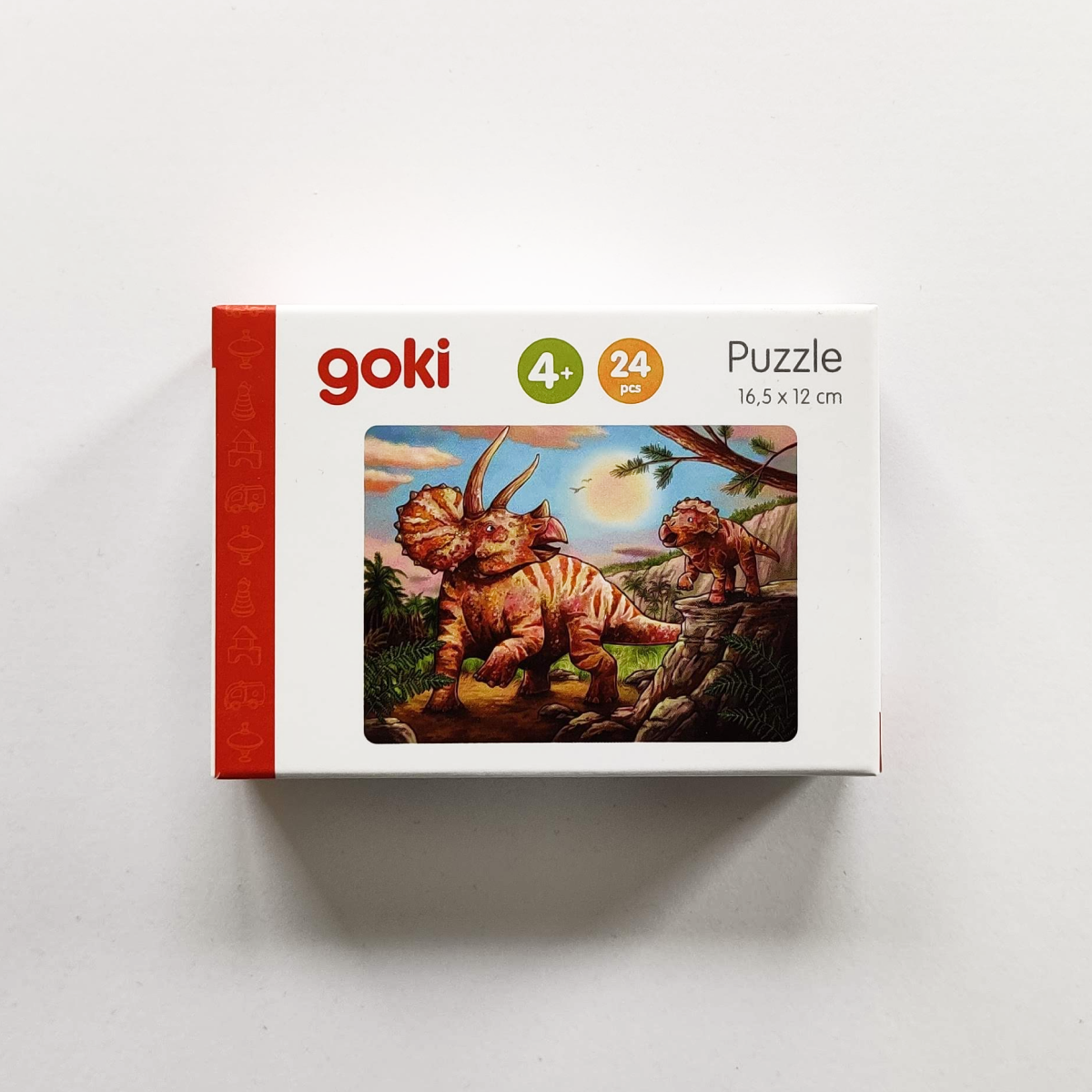 Mini-puzzle Tricerátopo