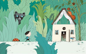 Interior do livro infantil sobre autoaceitação e empatia "ervilhinho"