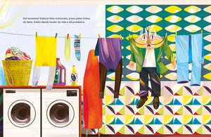 interior do Livro infantil "Haja paciência"