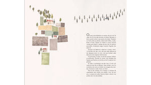 interior do livro "Debaixo das pedras"