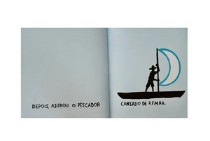 Interior do Livro infantil “Dia de Lua”