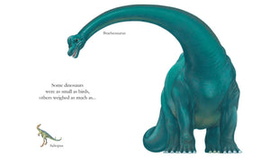 "My First Discoveries - Dinosaurs" - interior do livro Infantil em Inglês sobre Dinossauros