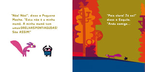 Interior do Livro infantil "Mamã?"