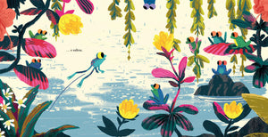 exemplo do interior do livro Infantil sobre Crescer e Mudança "Nina"