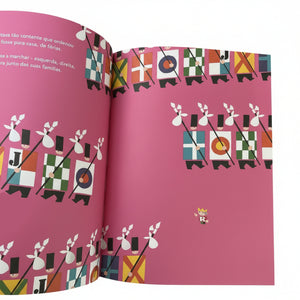 "O Rei Pequenino" - interior do livro infantil sobre coragem e imaginação