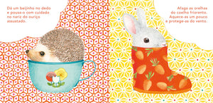 Interior do livro "um miminho tão bom"