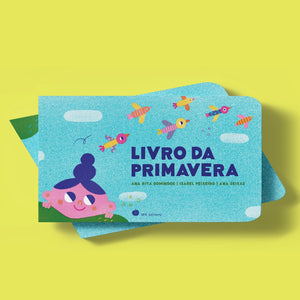 Capa do "Livro da Primavera"que desperta a observação da natureza