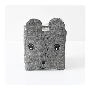 Livro de tecido para bebé - Animais da selva