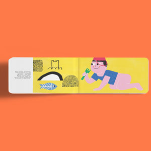 exemplo de duas páginas do "Livro do Verão" - um livro que desperta memórias felizes