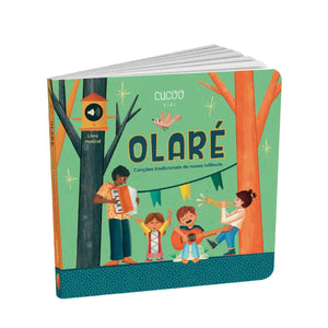 "Olaré" - Livro Musical Infantil com Canções Tradicionais Portuguesas