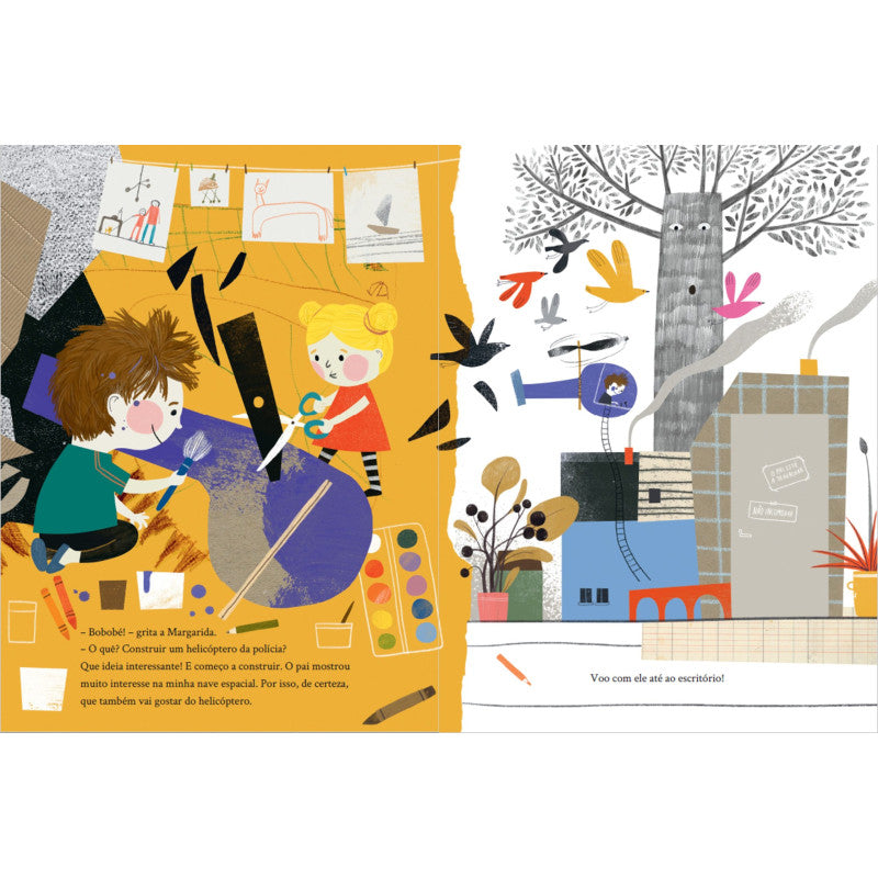 Livro Infantil "O Meu Pai Está a Escrever um Livro" – Criatividade e Família