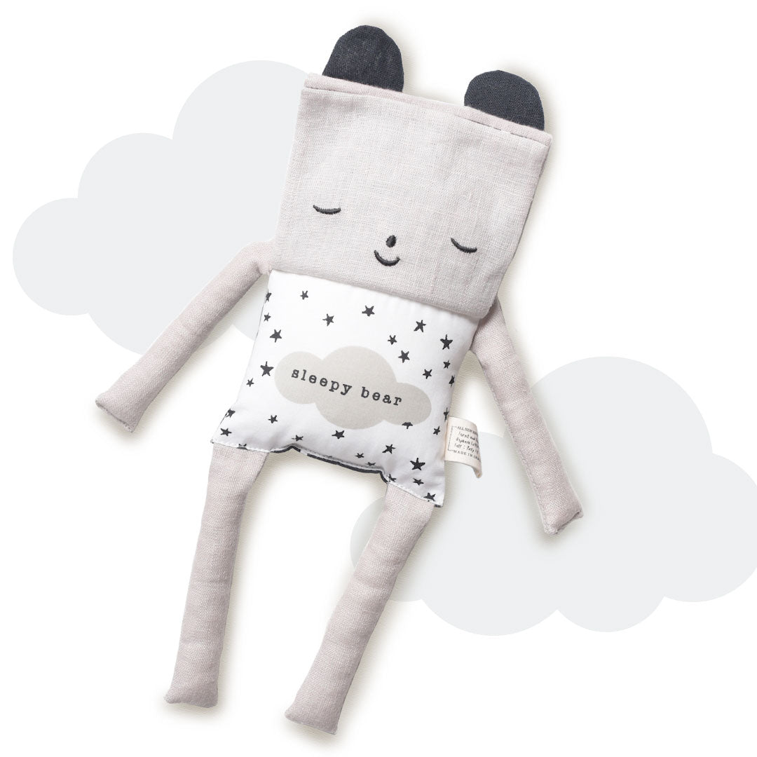 Interatividade do Peluche para bebé em forma de Urso 100% algodão orgânico