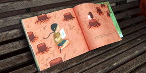 interior do livro infantil sobre emoções "Porque choramos?"