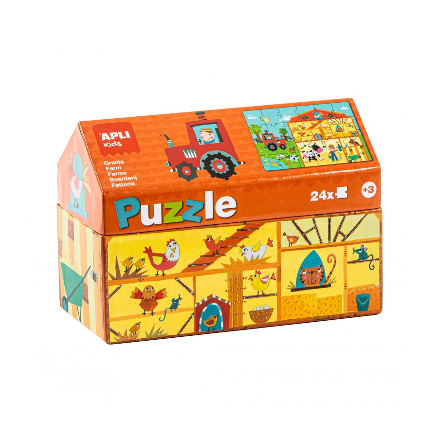 Puzzle sobre a Quinta | Apli kids