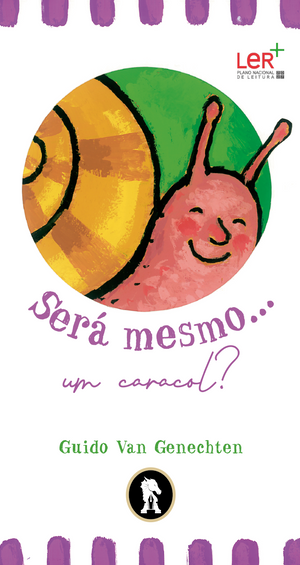 capa do livro interativo infantil "será mesmo um caracol?"