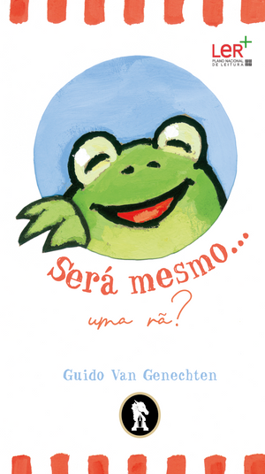 capa do livro interativo infantil "será mesmo uma rã?"