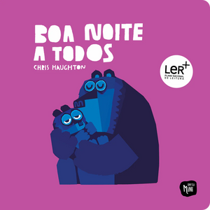 capa do livro infantil ideal para a rotina de dormir "Boa noite a todos" 