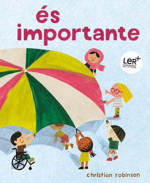 Capa do Livro Infantil sobre Autoestima e Empatia "És importante" 