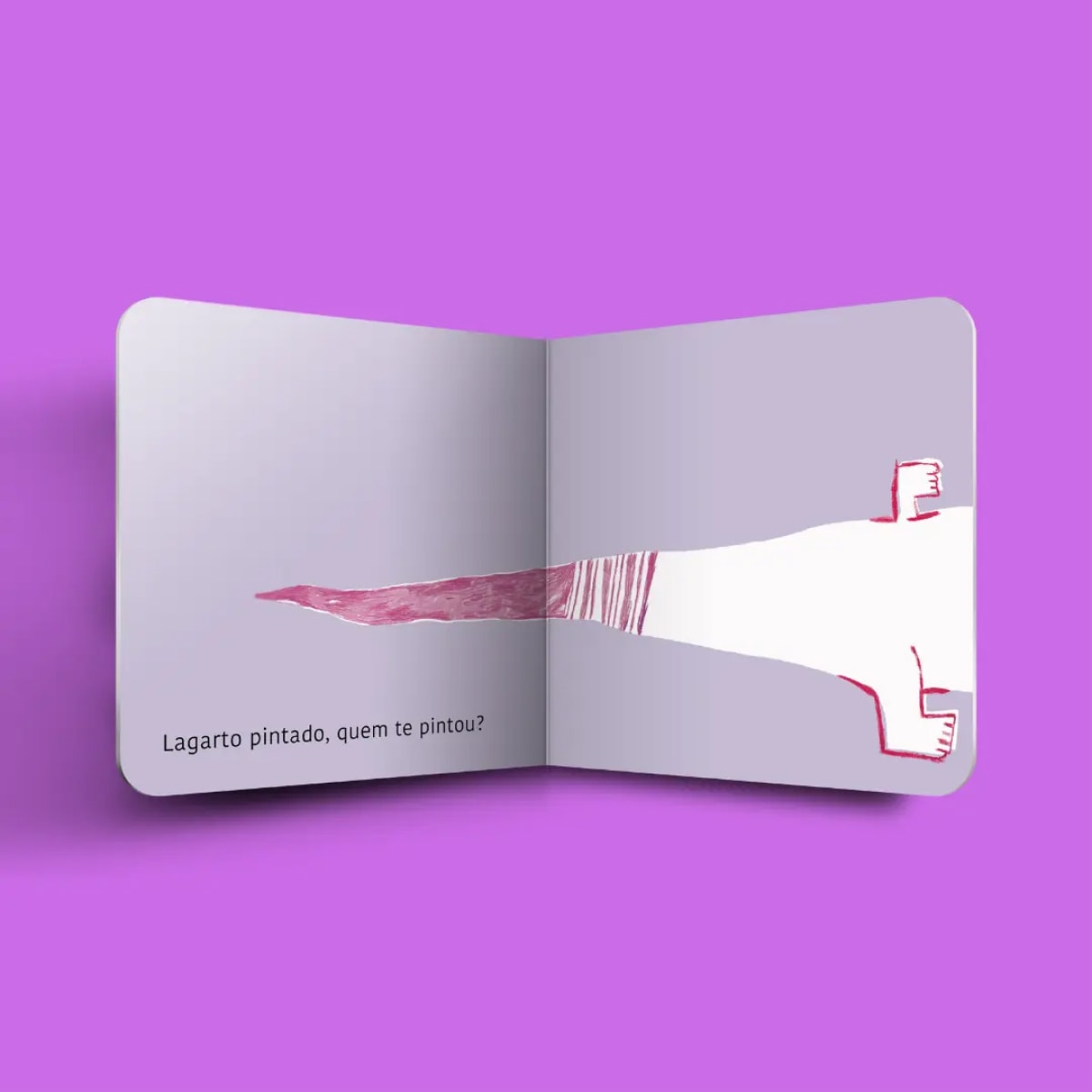 interior do "Lagarto Pintado" – Livro infantil sobre imaginação, cor e descoberta