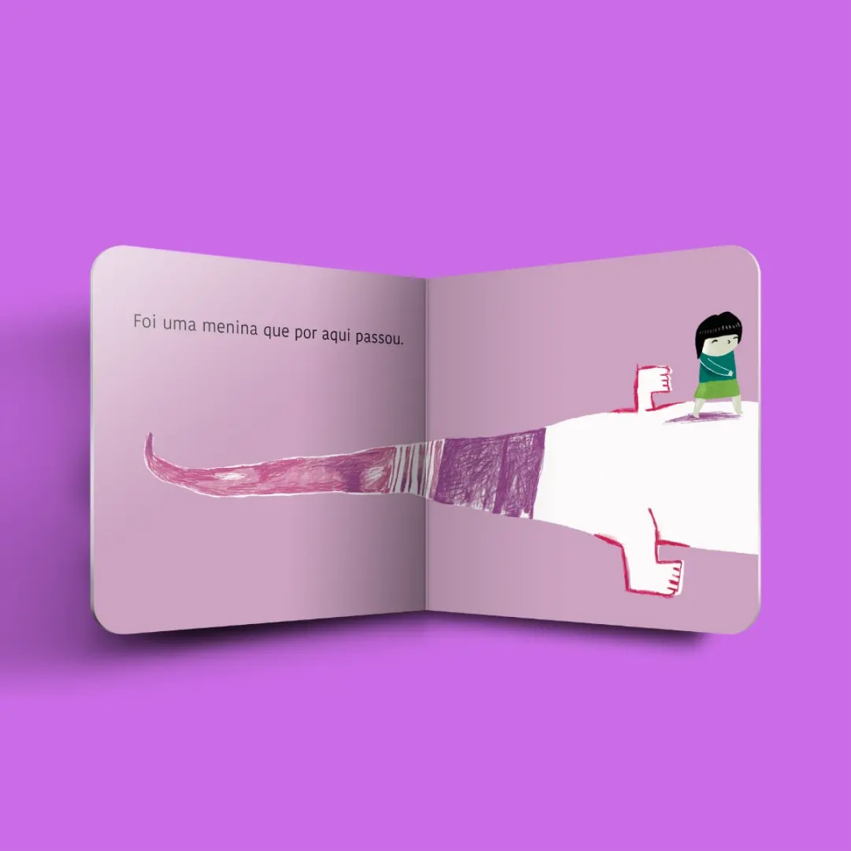 Livro infantil sobre imaginação, cor e descoberta