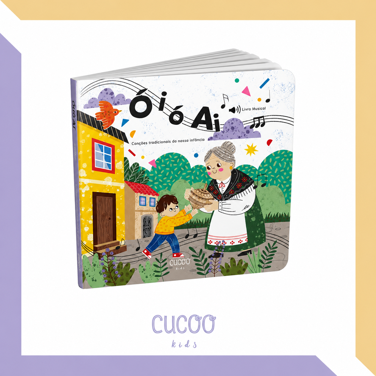 "Ói o Ai" – Livro Musical Infantil com Canções Tradicionais Portuguesas