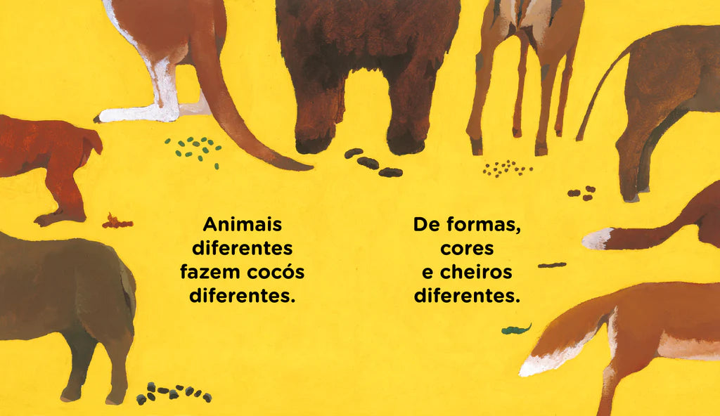 Interior do livro "Todos fazemos cocó"