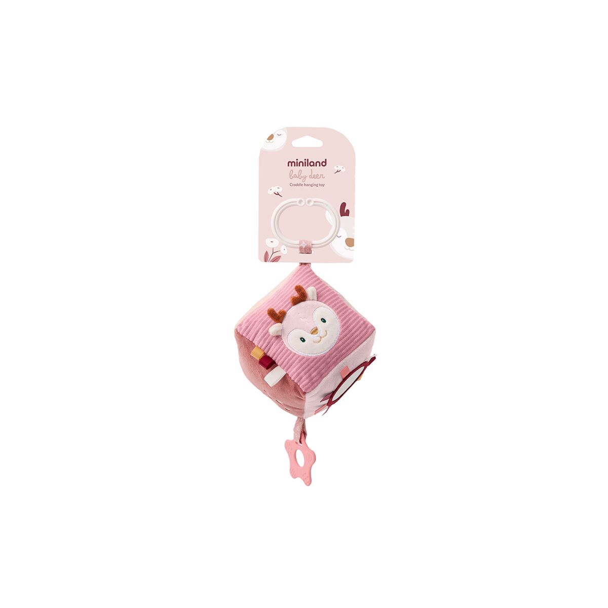 Brinquedo Sensorial para Bebé em forma de cubo