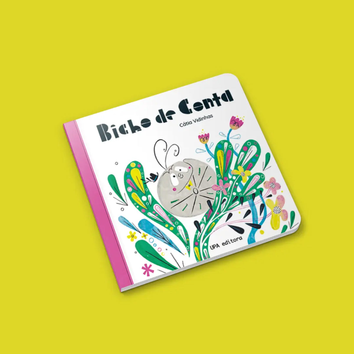 Capa do livro com a lengalenga Tradicional para Bebés "Bicho de conta"