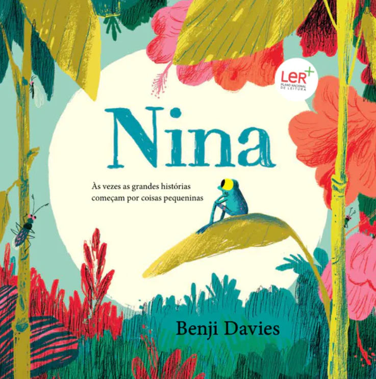 Capa do livro Infantil sobre Crescer e Mudança "Nina"