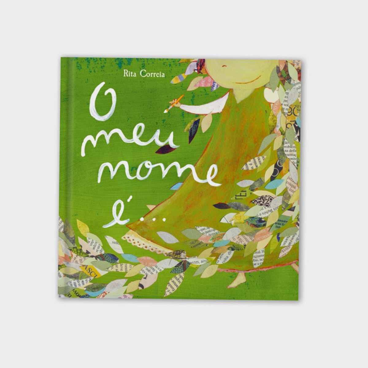 Capa do ivro interativo infantil "O meu nome é..." 