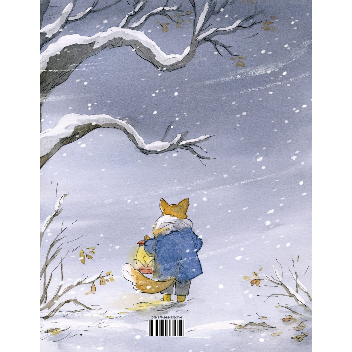  contracapa do livro infantil sobre empatia e generosidade "Abrigo"