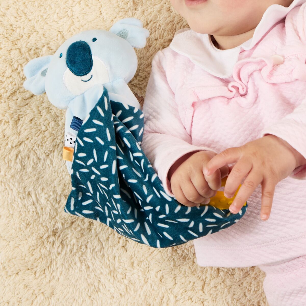 Doudou/Naninha Coala com Mordedor – Aconchego para Bebé desde 0 Meses | Miniland