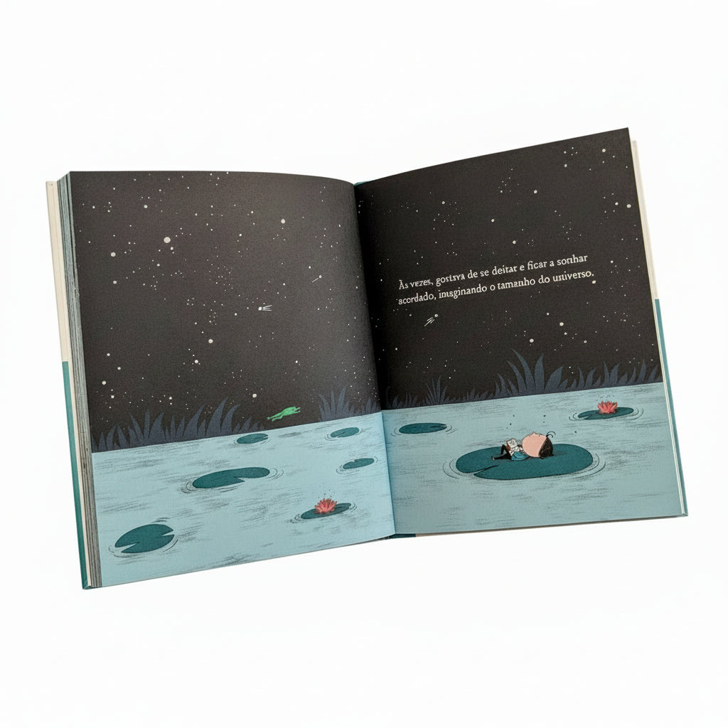  Interior do livro infantil  "ervilhinho"