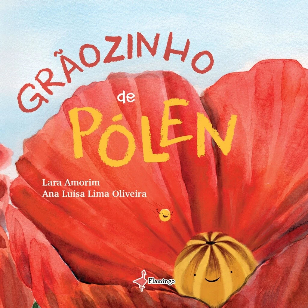 "Grãozinho de pólen" - Livro infantil sobre abelhas, natureza, cooperação e crescimento