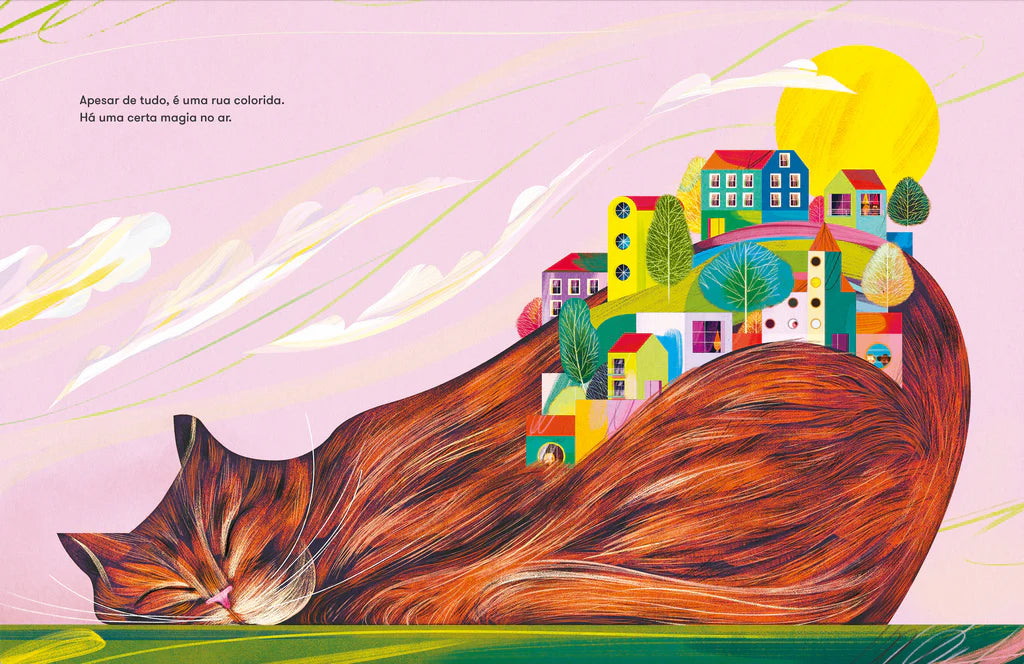exemplo do interior do Livro infantil sobre empatia e paciência "Haja paciência"